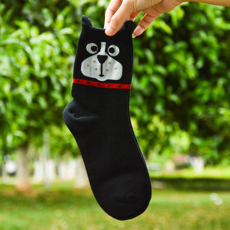 PUTUO CuPU Animal Face Socks for Women, 5 Pairs