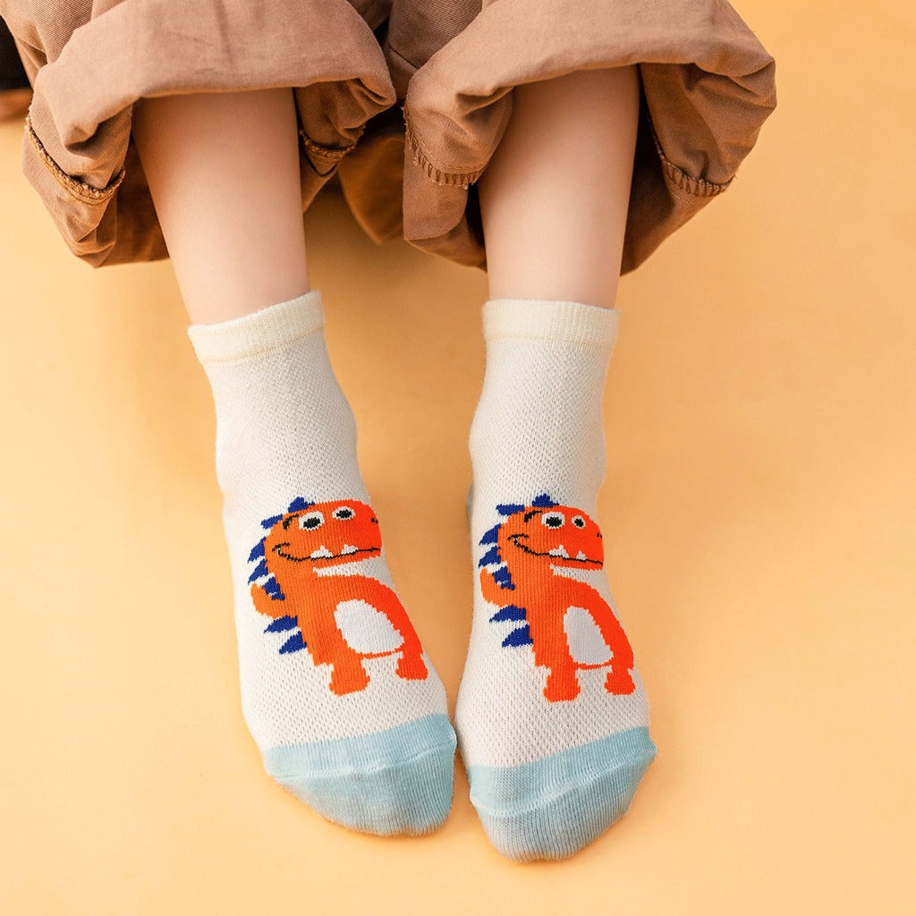 cotton dinosaur socks toddlers