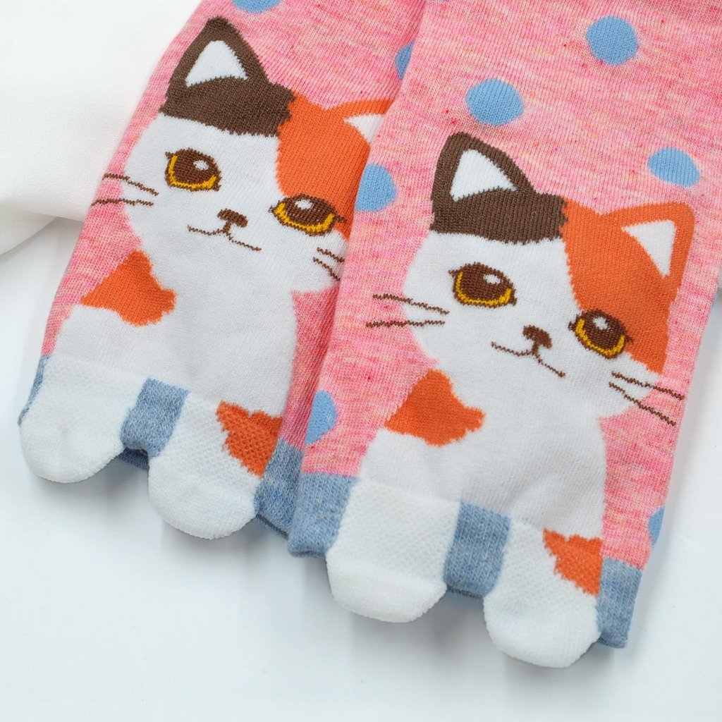 cute cat design socks for women