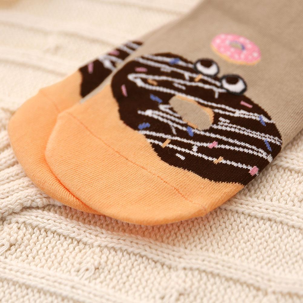 cute donut ankle socks