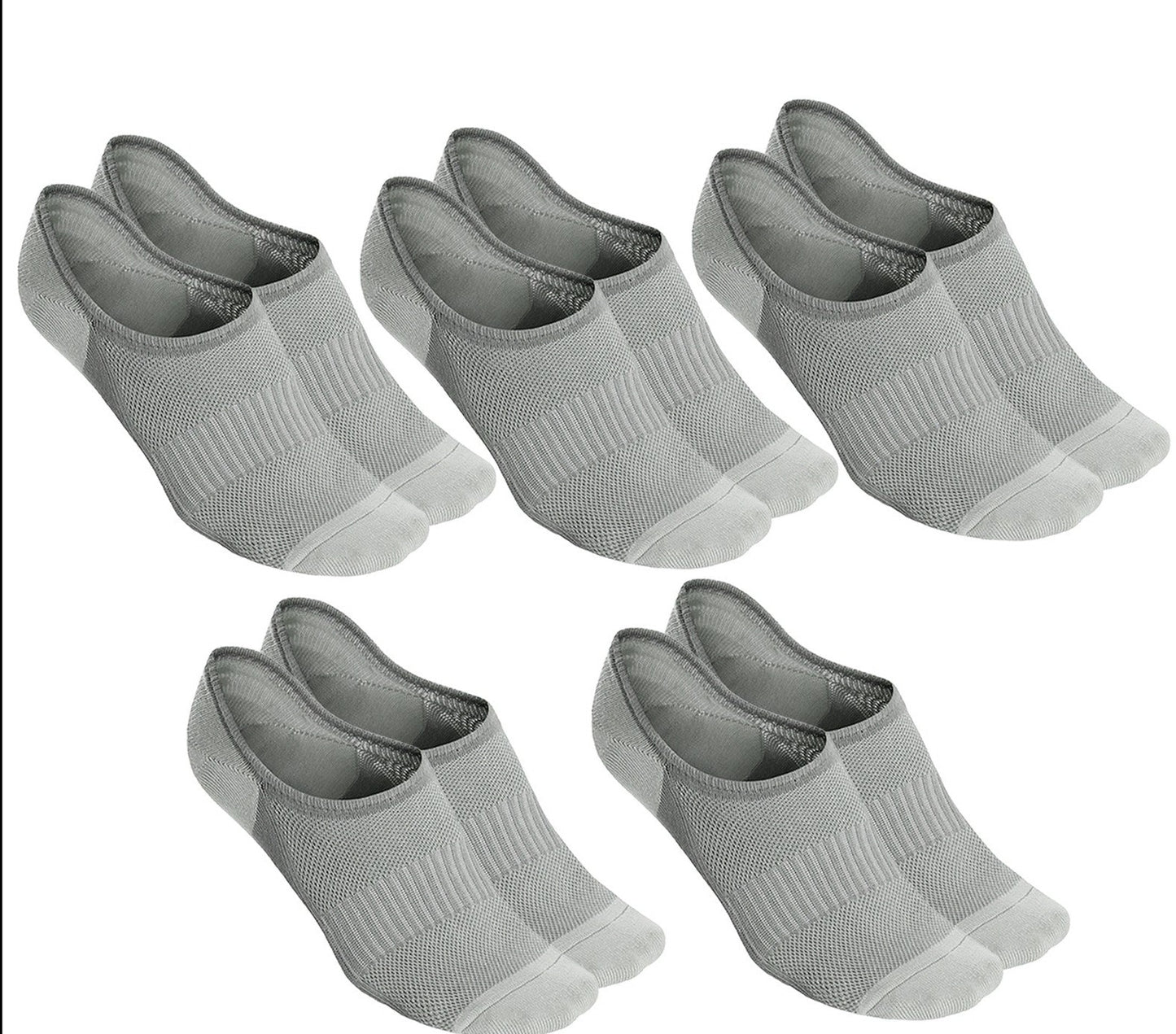 grey no show socks for women