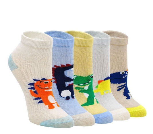 cotton dinosaur socks kids 